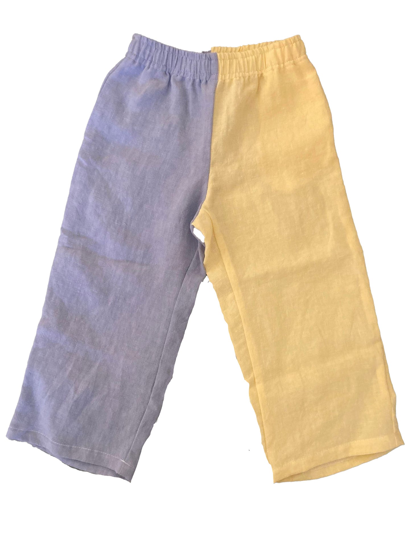 Linen Peppa Pants - Two-Tone